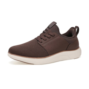 Men's Dark Brown Casual Dress Sneakers