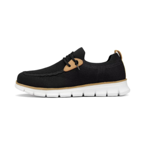 Men’s Black & White Casual Fashion Loafers