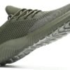 Ultra-Light Army Green Slip-On Sneaker