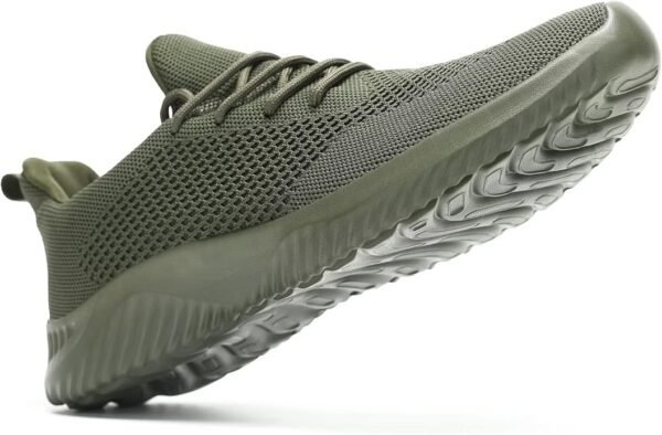Ultra-Light Army Green Slip-On Sneaker