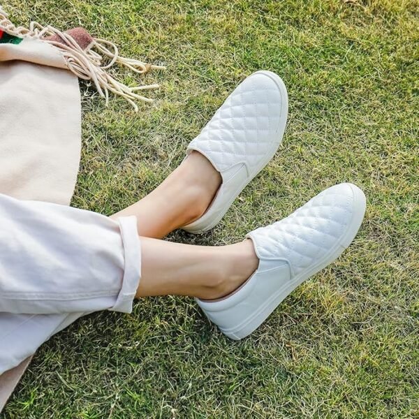 91MyAlfuDpL._AC_SY695_ Women’s White Comfort Loafers