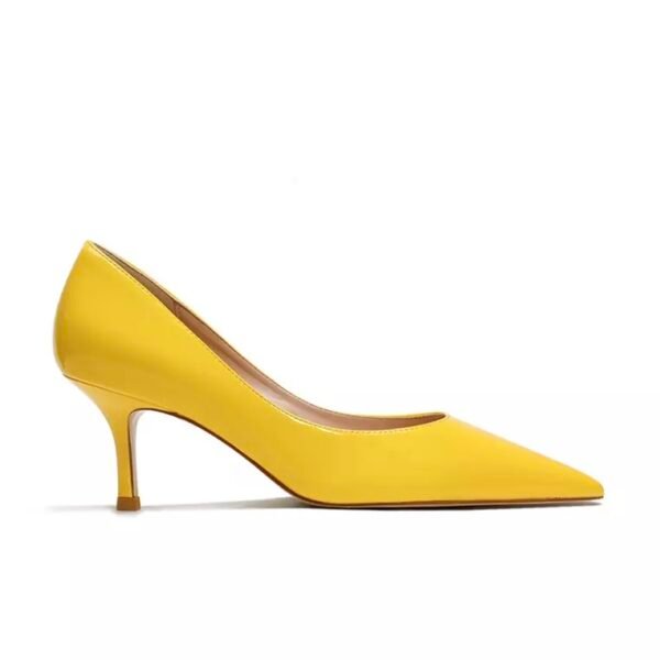 twenty-eight-shoes-0512-5410713-1 Sunny Gloss Low-Heel Pumps