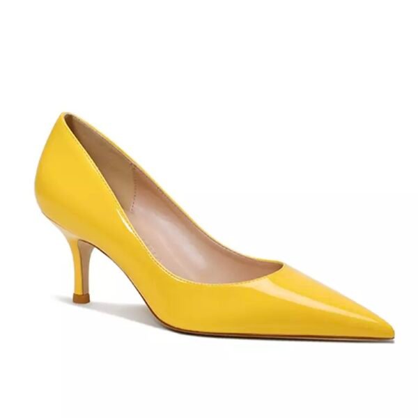 twenty-eight-shoes-0512-5410713-2 Sunny Gloss Low-Heel Pumps