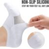 A38db6957ed514ffb88bdf573a5f44655z.jpg 5 Pairs No Show Socks Womens Cushioned Low Cut Invisible Stocks for Running Athletic Gym Ankle Socks