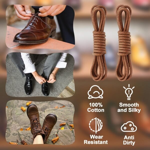 H14190e489a284d82baf0ed4e3052d534X.jpg WEGOODZF Custom Thin Round Waxed Shoelaces 2.5 MM Thick Wholesale Waterproof Shoe ramdom colour