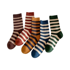 H7b1c6e0257cf4364932db69243f830bbr.png Autumn Knitted Casual Regular Style Anti-Bacterial Cotton Solid Cute Cycling Crew Socks with Body Logo for Women